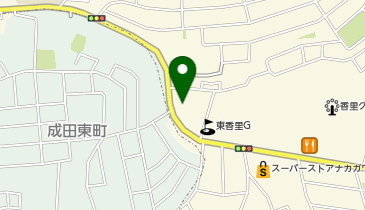 ココカラファイン 東香里店の地図画像