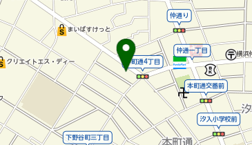 くすりのセイジョー 鶴見本町通店の地図画像
