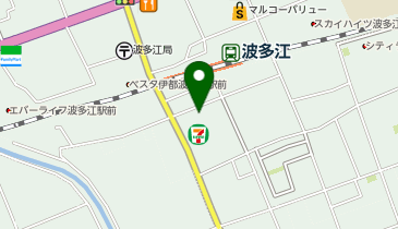 ココカラファイン 波多江店の地図画像