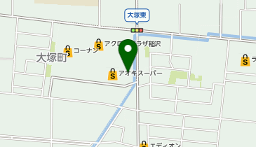 ココカラファイン アクロスプラザ稲沢店の地図画像