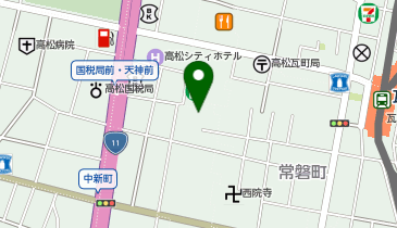 ココカラファイン 田町店の地図画像