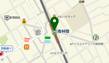 くすりのセイジョー 南林間店の地図画像