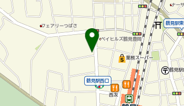 くすりのセイジョー 鶴見店の地図画像