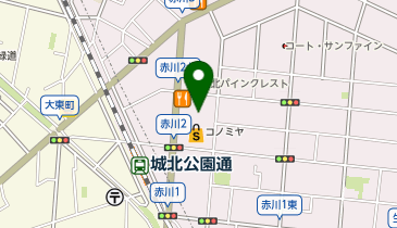ドラッグストアライフォート 赤川店の地図画像