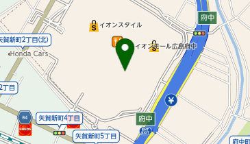 ココカラファイン イオンモール広島府中店の地図画像