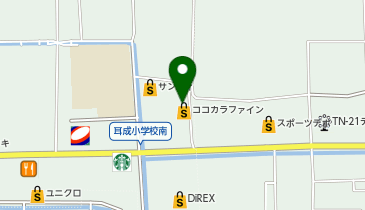 ココカラファイン 葛本店の地図画像