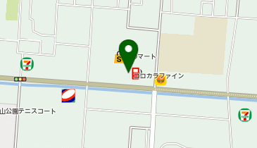 ココカラファイン 熊本城山店の地図画像