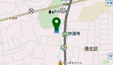 ヘルスケアセイジョー 妙蓮寺店の地図画像