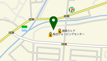 ココカラファイン 浜松桜台店の地図画像
