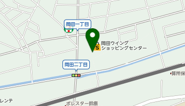 ココカラファイン 岡田店の地図画像