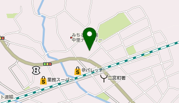 ココカラファイン 二宮店の地図画像