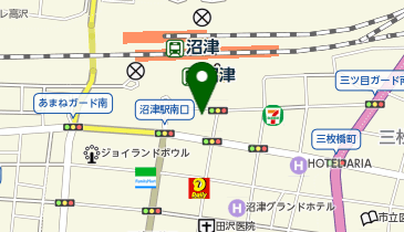 ココカラファイン 沼津駅前店の地図画像