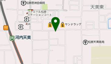 ココカラファイン 天美店の地図画像