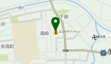 ココカラファイン 掛川下俣店の地図画像