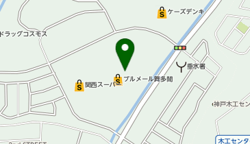 ココカラファイン 舞多聞店の地図画像