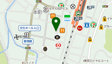 ココカラファイン 松戸駅前店の地図画像