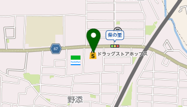 ドラッグストアホップス 長岡店の地図画像