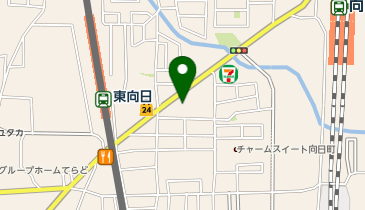 ドラッグストアホップス 東向日店の地図画像