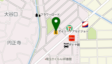 デイリーケアセイジョー 浦和円正寺店の地図画像