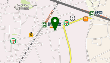 ヘルスケアセイジョー 秋津店の地図画像