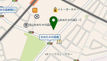 ココカラファイン 流山おおたかの森店の地図画像