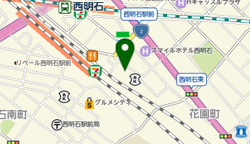 ココカラファイン 西明石駅前店の地図画像