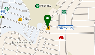 ココカラファイン 竹の山店の地図画像