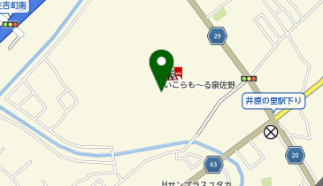 ココカラファイン いこらも-る泉佐野店の地図画像