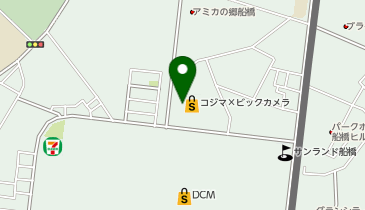 ココカラファイン 新船橋店の地図画像