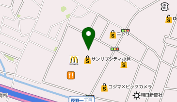 ココカラファイン サンリブシティ小倉店の地図画像