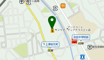 ココカラファイン 三ケ森店の地図画像