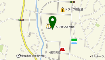 ココカラファイン 宗像店の地図画像