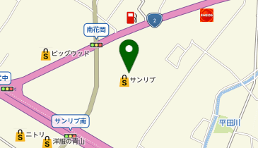 ココカラファイン サンリブ下松店の地図画像