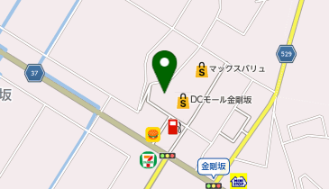 ジップドラッグ 金剛坂店の地図画像