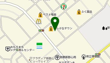 ココカラファイン 新都心店の地図画像