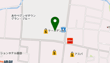 ココカラファイン 綾部店の地図画像