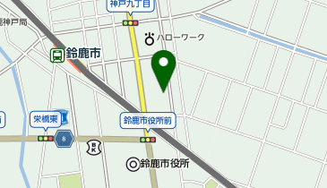 ココカラファイン 鈴鹿市役所前店の地図画像