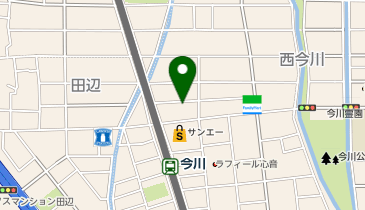 ココカラファイン 今川店の地図画像