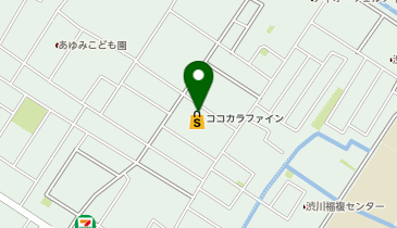ココカラファイン 平井店の地図画像