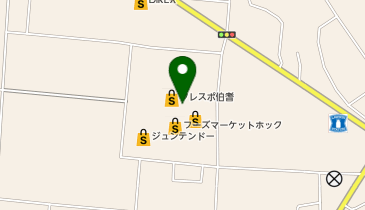 ココカラファイン 伯耆店の地図画像
