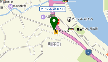 セイジョー 熱海店の地図画像