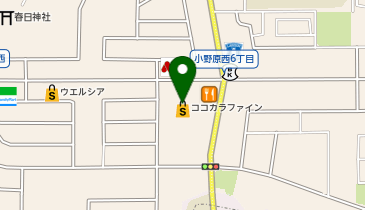 ココカラファイン 小野原店の地図画像
