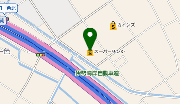 ジップドラッグ みえ川越インター店の地図画像