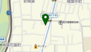 ドラッグストアライフォート くずは店の地図画像