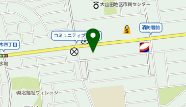 ココカラファイン 大山田店の地図画像