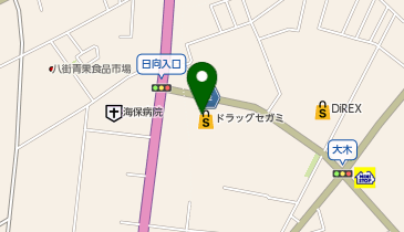 ドラッグセガミ 八街店の地図画像