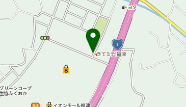 ココカラファイン イオンモール福津店の地図画像
