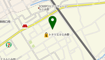 ドラッグセガミ トナリエふじみ野店の地図画像