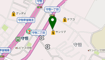 ココカラファイン もりつね店の地図画像
