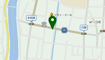 クスリのコダマ 白根店の地図画像